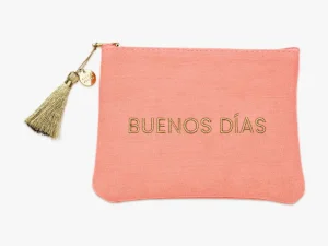 Make-up tasje Buenos Dias oranje