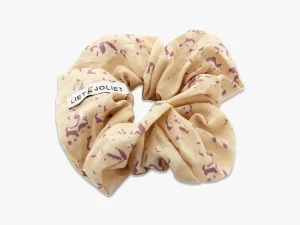 Scrunchie Ruby creme/lila