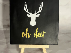 Tegel: Oh Deer - Kerst