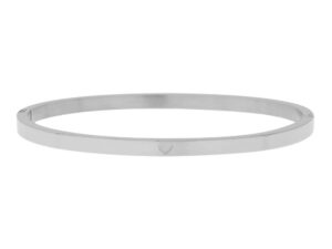Bangle armband hartje