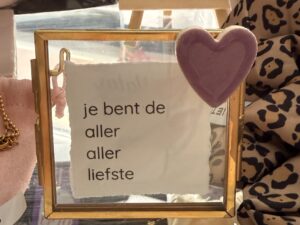 Fotolijstje: jij bent de aller aller liefste 🩷