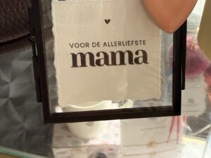 Fotolijstje: voor de allerliefste mama 🩷